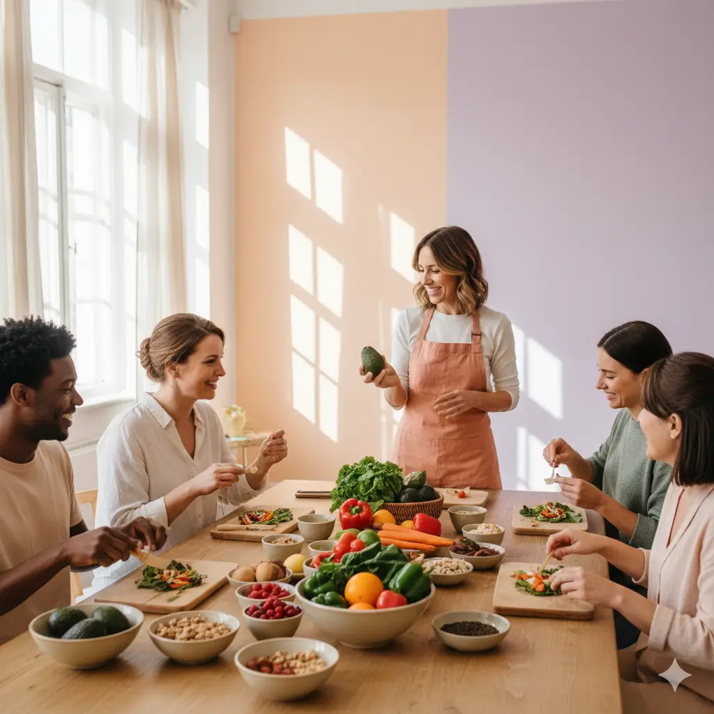 Ateliers nutrition en groupe